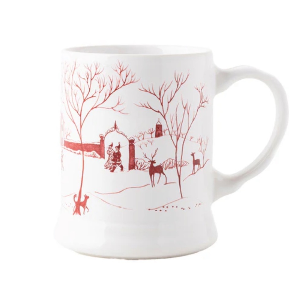 Juliska Country Estate Winter Frolic Mug - set of 2